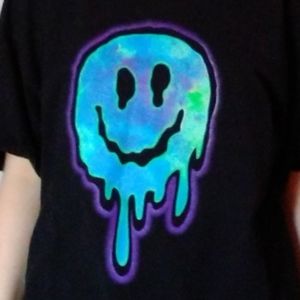 Multi Color Smiley Face Shirt